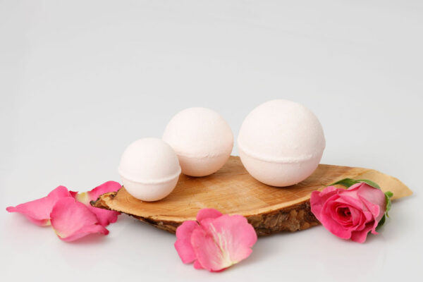 SugarBush Bathbombs image with petals