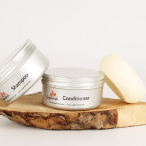 Fully recyclable and travel friendly aluminium tins for conditioner bars